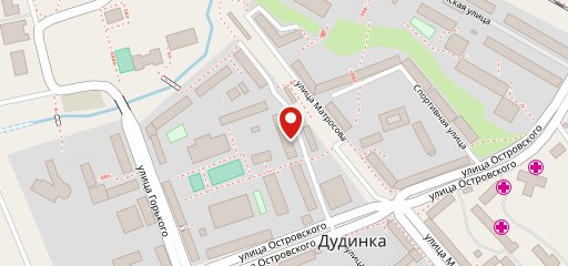 Дудинка на карте