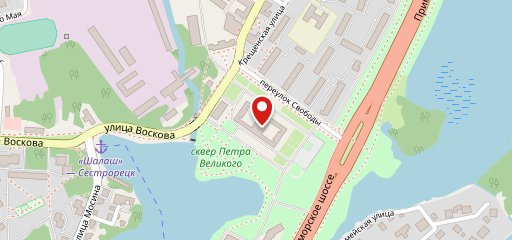 Центральное на карте