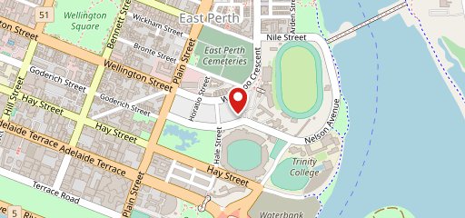 DUGAN East Perth WA на карте
