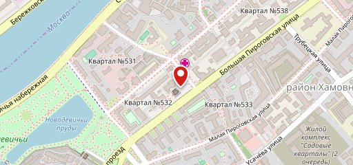 Столовая на карте