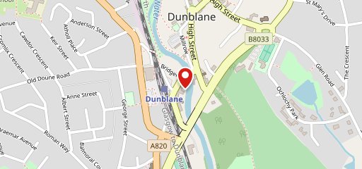 The dunblane hotel на карте