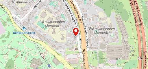 Данкин Донатс на карте