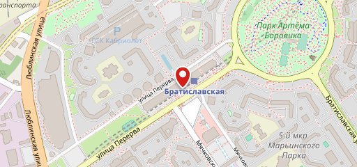 Dunkin' на карте