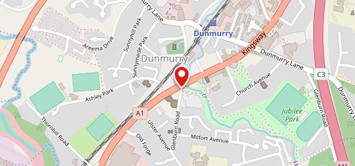 Dunmurry Inn на карте