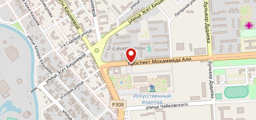 Душанбе на карте