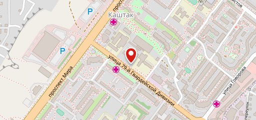Душанбе на карте