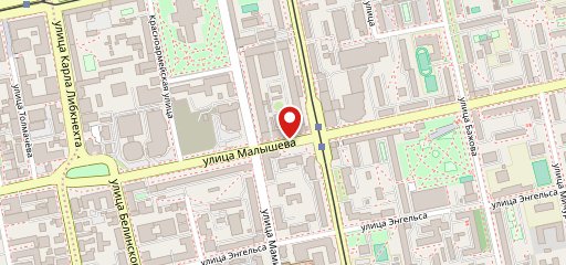 Душевная на карте
