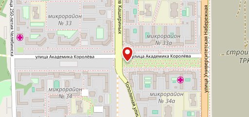 Душевный ресторан Родня на карте