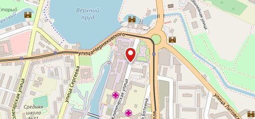 Два берега на карте