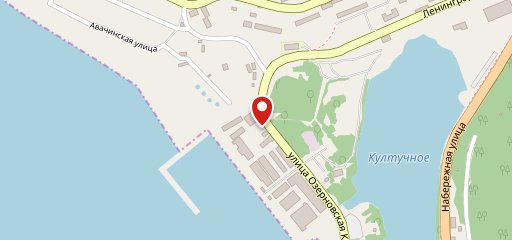 Два моря, океан на карте
