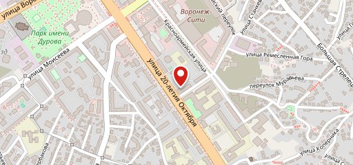 Столовая-бар Два рубля на карте