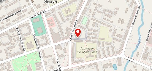 Два жирафа на карте