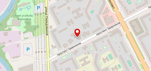 Столовая на карте