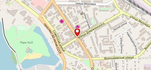 Кафе Две Звезды на карте
