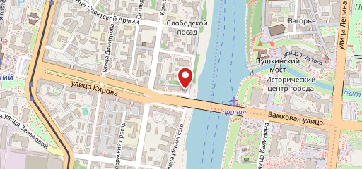 Двина на карте