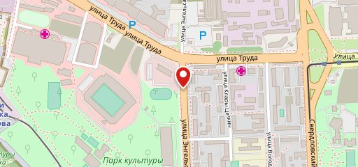 Двойное яблоко на карте
