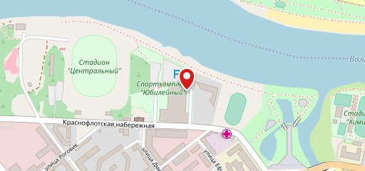 Дворец спорта на карте