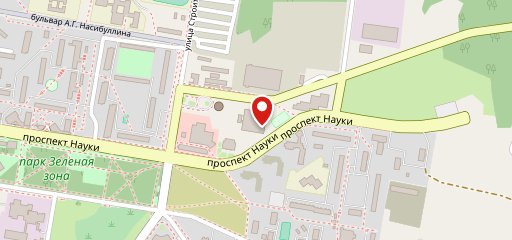 Дворец cпорта "Ока" г. Пущино на карте