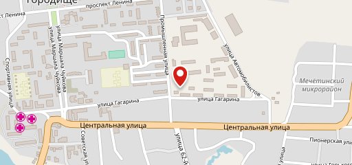 Дворик на карте
