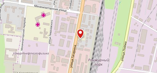 Дворик на карте