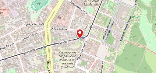 Дворик на Московской на карте