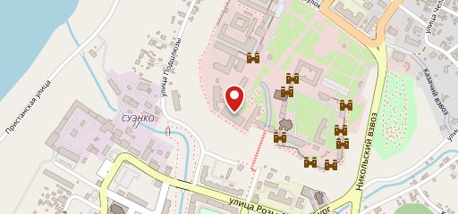 Дворцовая пряничная на карте