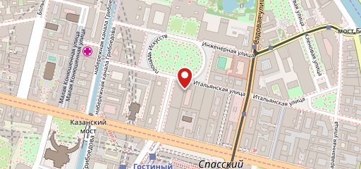 Дворянское собрание на карте