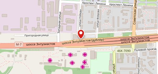 Дюшес на карте