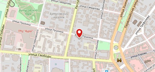 Модерн на карте