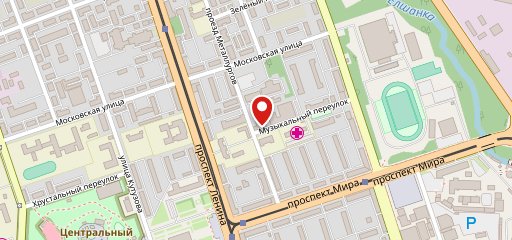 Джек-пицца на карте