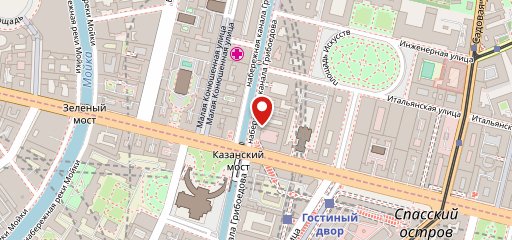 Столовая № 1 на карте