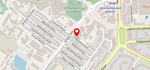 Джинс Бургер бар на карте