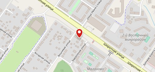 Восточная долина на карте