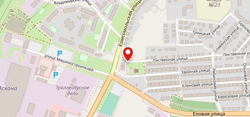Изи на карте