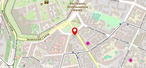 Столовая на карте