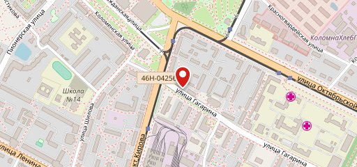 Первое эклерное ателье 7 Октября на карте