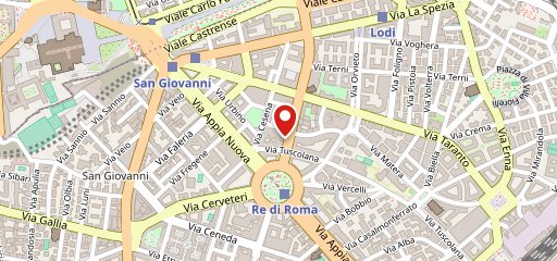 Eco Blu Ristorante Roma на карте