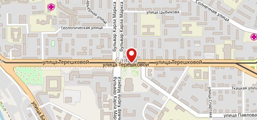 Эко-кафе на карте