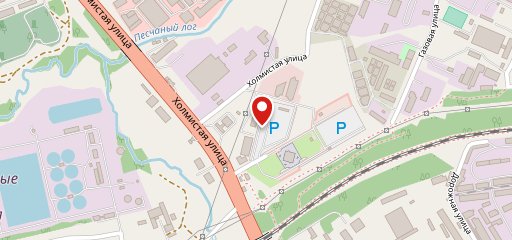На Холмистой на карте