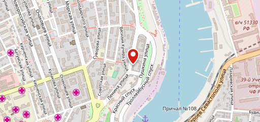 Столовая на карте