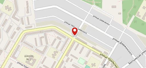 Еда улиц на карте