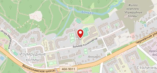 Еда в гости на карте