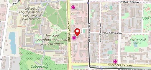 Эдельвейс на карте