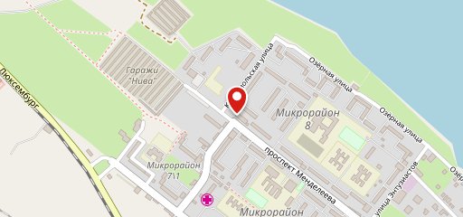 Эдем на карте