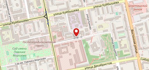 Эдем на карте