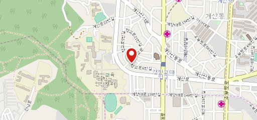Ediya Coffee (경인교대정문점) на карте