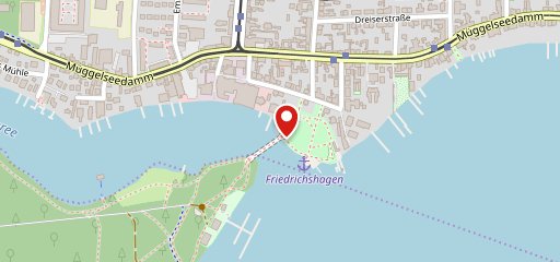 Restaurant Ehrlich in Friedrichshagen на карте