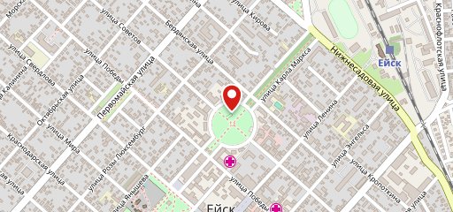 Ейский международный центр моряков на карте