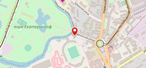 Екатерингоф на карте