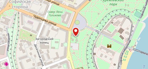 Екатерининская горка на карте